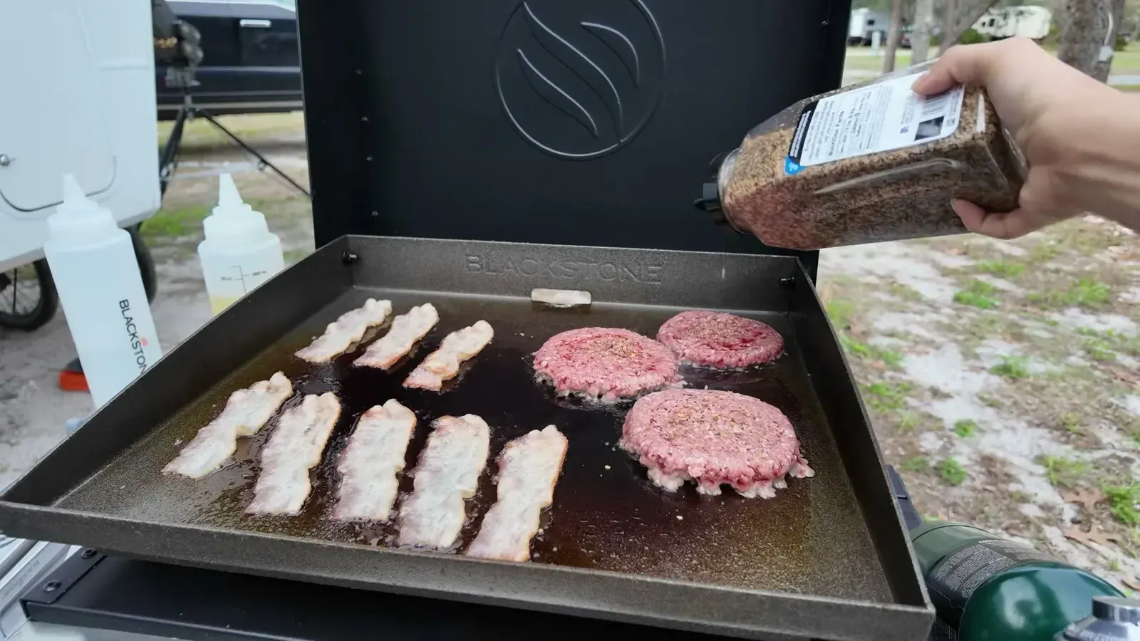 How to Season a Blackstone Griddle (First Cook Included)
