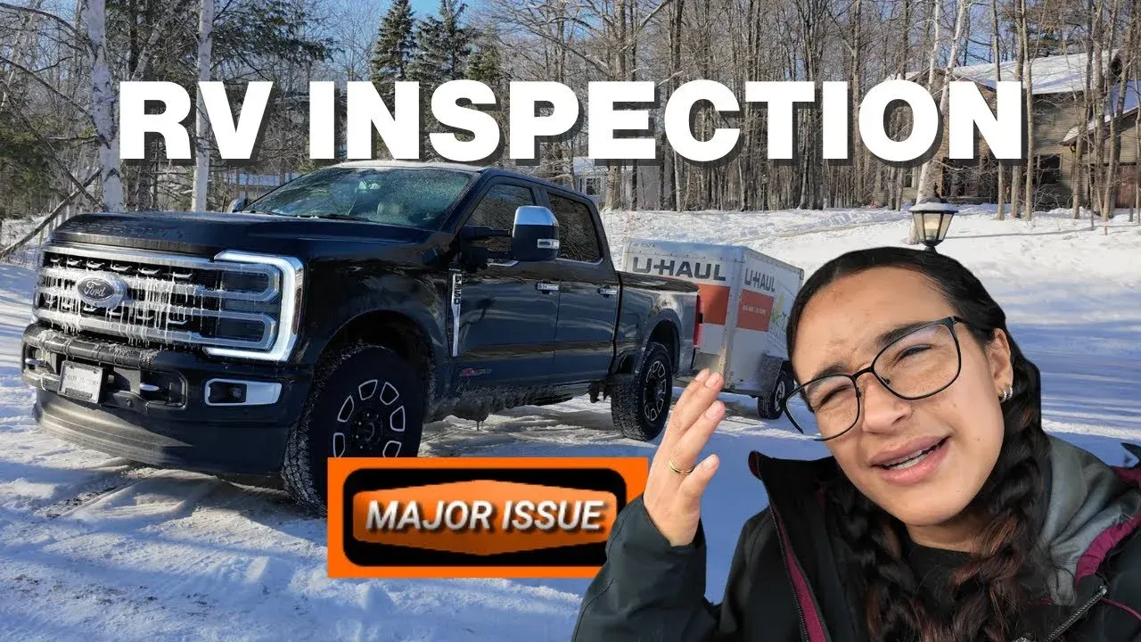 Will it fit in a FORD F350?! RV Inspection of Our Brinkley Z3515