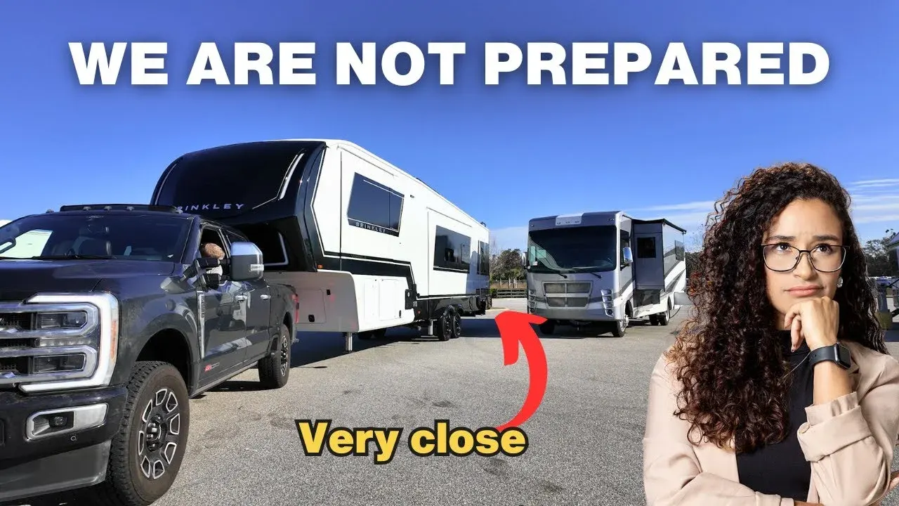 FORD F350 Hauling 15k LBS Brinkley RV: What Could Go Wrong?!
